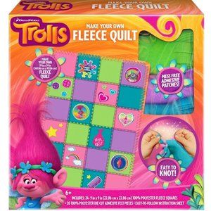 DREAMWORKS TROLLS Make Your Own Fleece Quilt